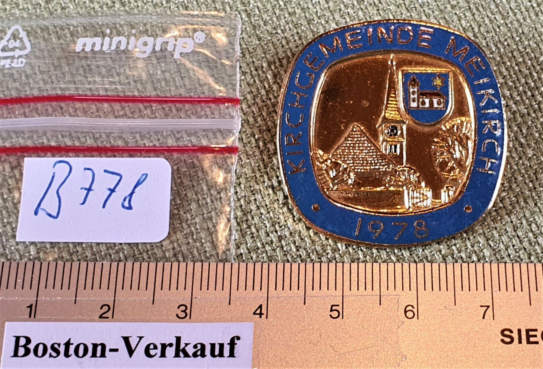 Modellbausätze & Standmodelle: B778 - Kirchgemeinde Meikirch 1978 – Gebraucht aus Reinach BL von Boston-Verkauf 4