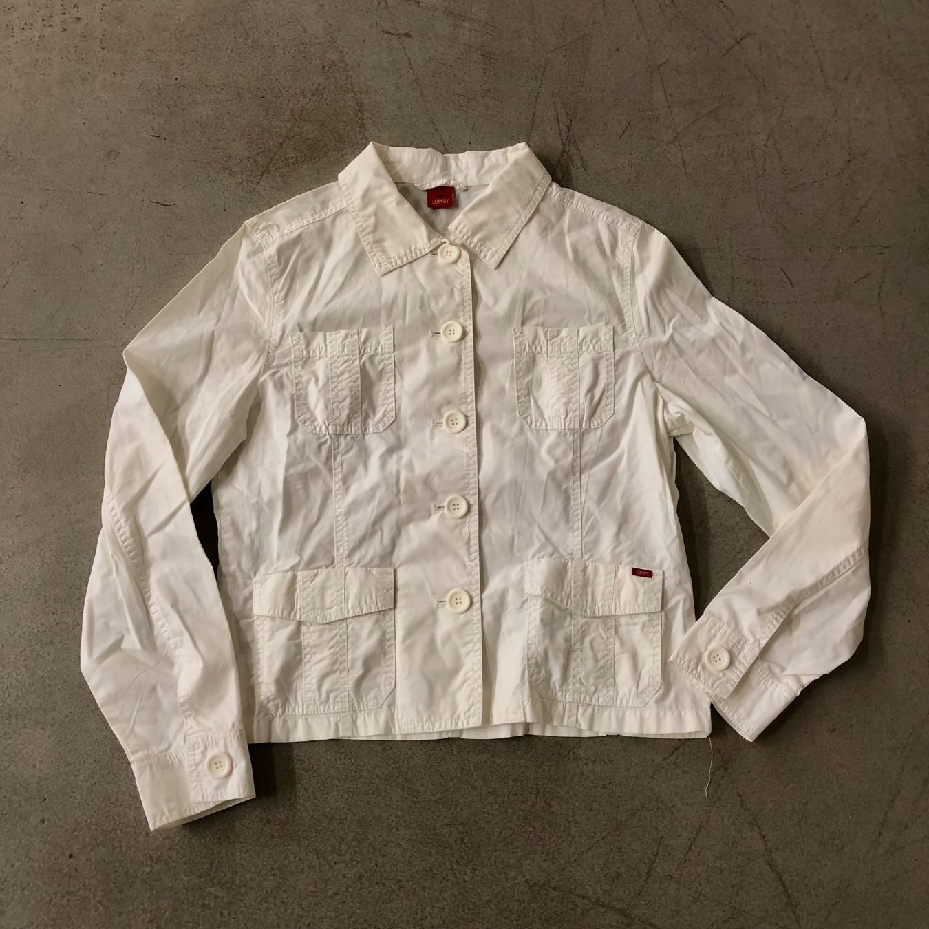 Esprit Giacche: Esprit Damen Jacke Weiss Grösse L – Usato da Brienz BE venduto da Kokolea84 4