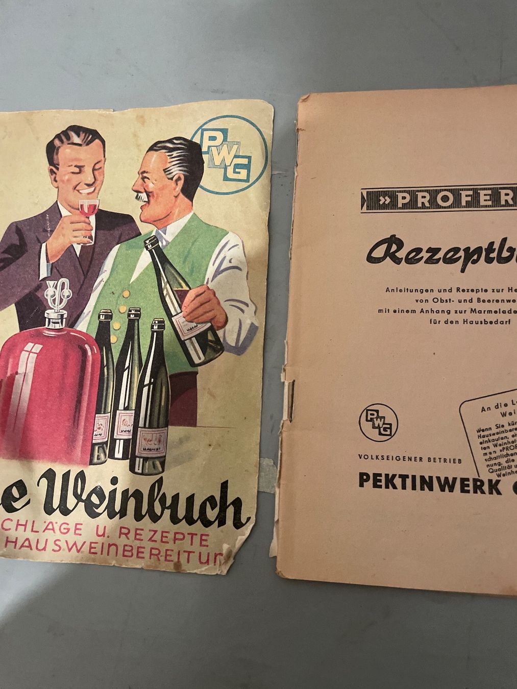 Libri: PWG - Das neue Weinbuch, antikes Heft – Usato da Winterthur venduto da cheerio97 1
