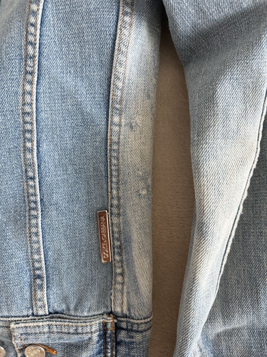 Dolce & Gabbana Giacche: Dolce & Gabbana Jeansjacke Grösse 46/S – Nuovo (secondo la descrizione) da Zug venduto da GillesAntibes 8