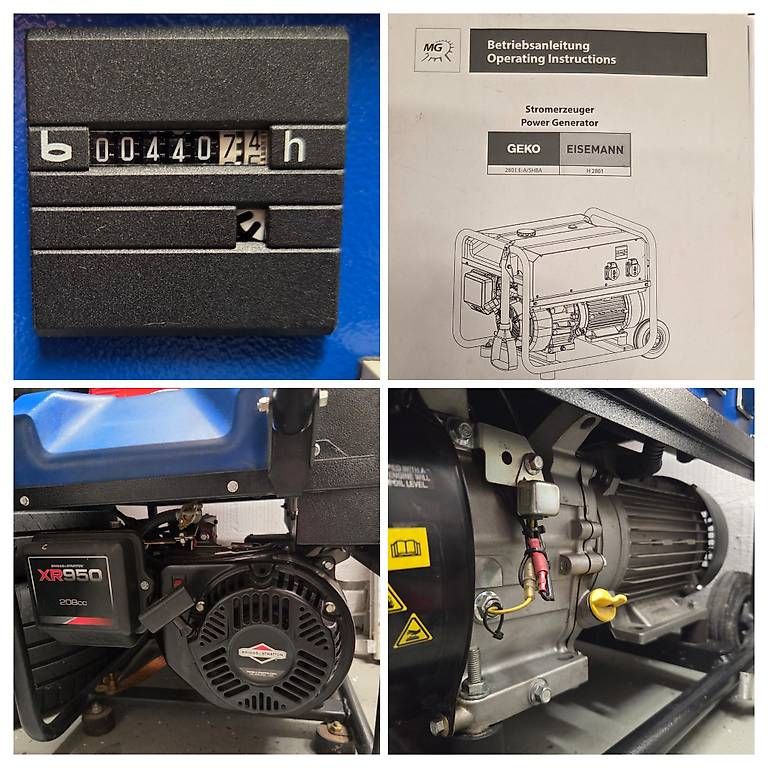 Generatori di corrente: GEKO Stromgenerator 2.2kVA – Usato da Goldach venduto da AntraS4 3