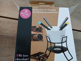 Schokoladen-Fondue Set