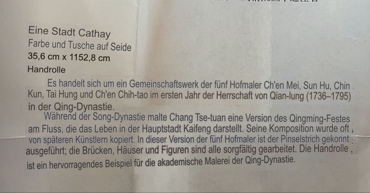 Foto & Immagini: chinesisches Rollen-Bild von Cathay – Usato da Rümlang venduto da SchumBru10 7