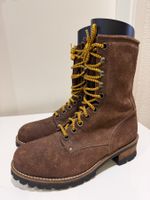 Ramley Footwear Grunge Boots Leder Braun Gr 43 Stiefel