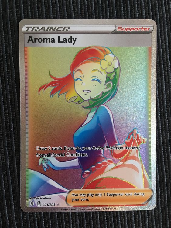 Pokemon Aroma lady Rainbow Evolving Skies Kaufen auf Ricardo
