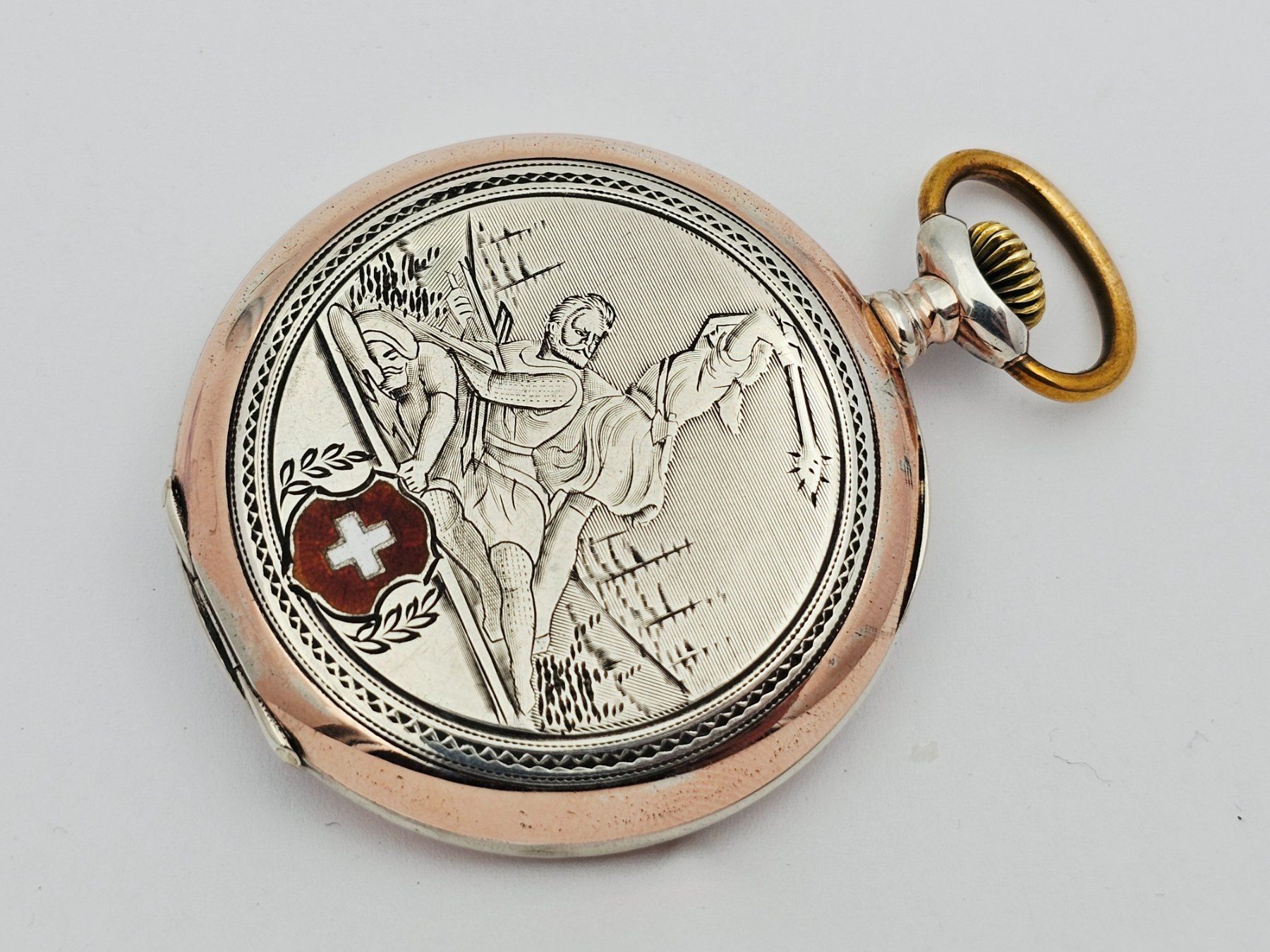 Montres: Antike Taschenuhr 800 Silber – D'occasion à Bassersdorf par AnkerWatch