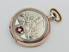 Antike Taschenuhr 800 Silber