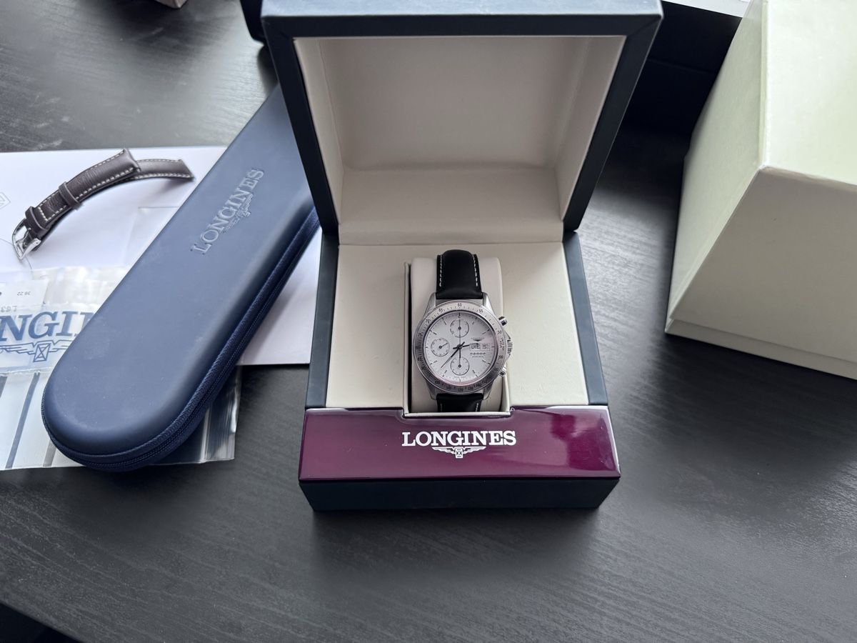 Longines Orologi: Longines Admiral Chronograph Automatik – Usato da Schaffhausen venduto da oliversittel 6
