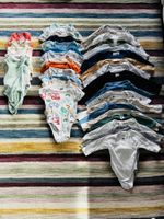 36x Baby Bodys Paket | Kurzarm Langarm Ärmellos | Baumwolle