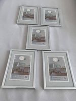 5 silberne Fotorahmen, 13x18 cm, neu in Originalverpackung