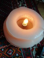 Laterne / Lampe / Antik / Wachs / Unikat
