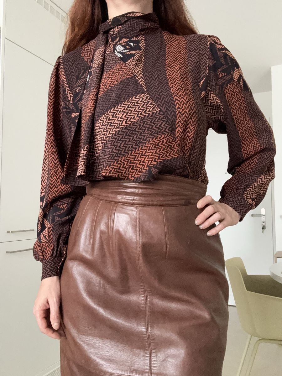 Escada Gonne: Escada Lederrock, vintage, Gr. 40 – Usato da Rheinfelden venduto da Jeva-Anna 7