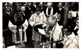 Dreifaltigkeitsfest 1933. Katholische Zeremonie, St. Gallen
