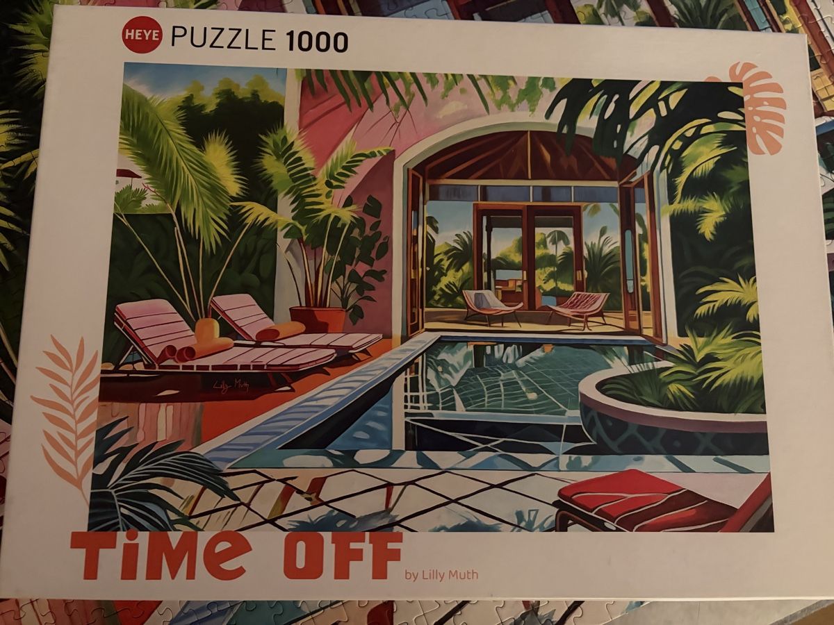 Heye Puzzles: Puzzle Time Off 1000 Teile – Gebraucht aus Laupersdorf von eliza23 1