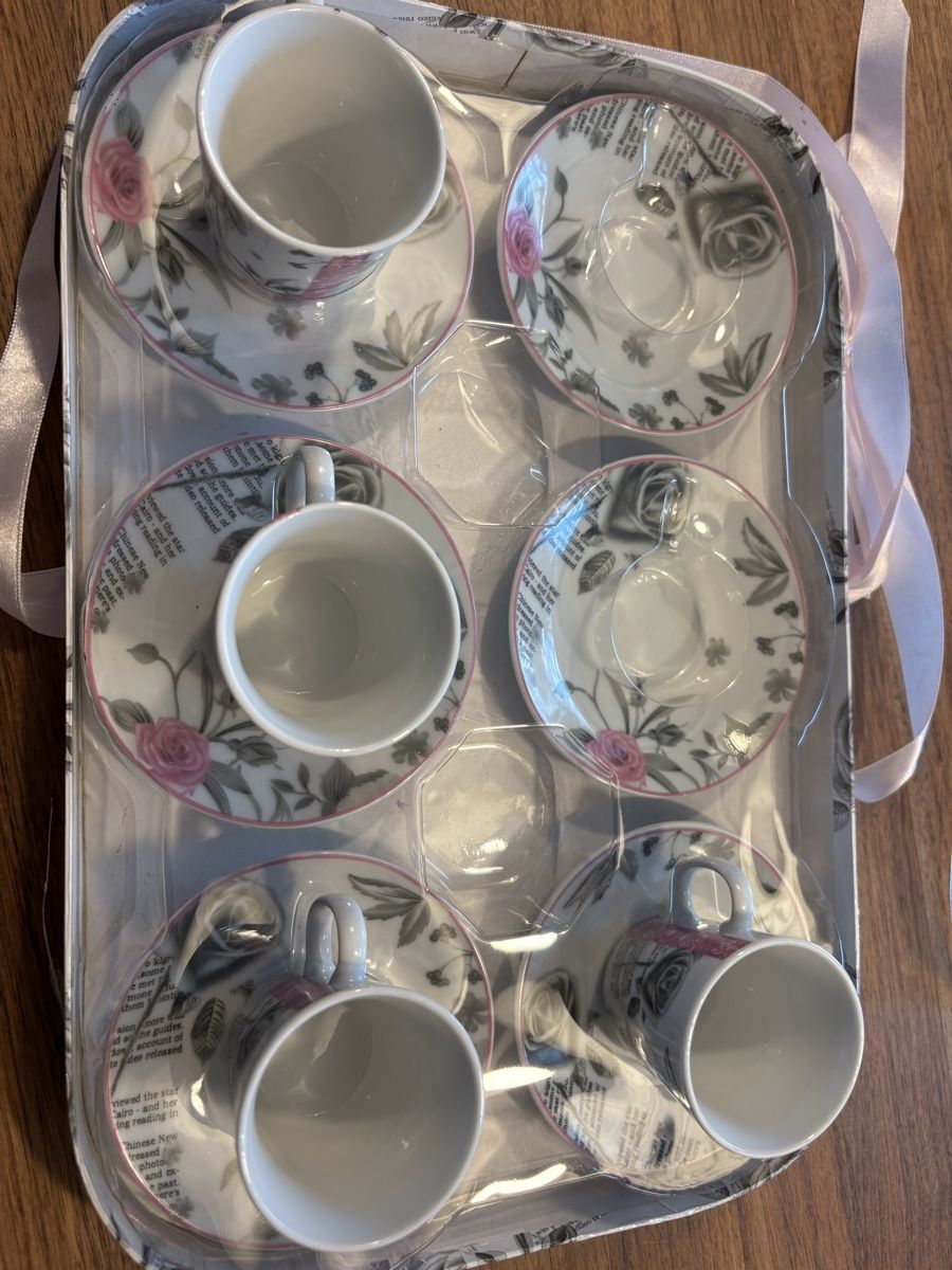 Tassen: Espresso Tassen Neu – Neu und originalverpackt aus Kesswil von Branca-01 8