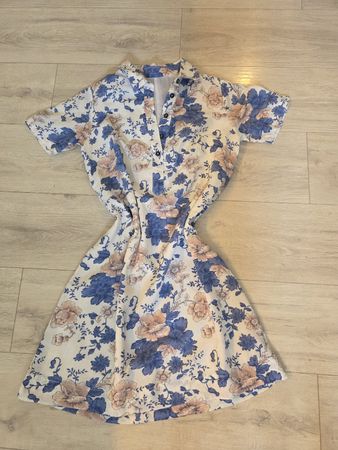 Blumenkleid Sommerkleid Hemdkleid Gr. 36/S Top Zustand!