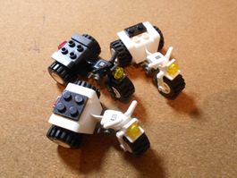 3 kleine Lego Trike  ( Set 823 )