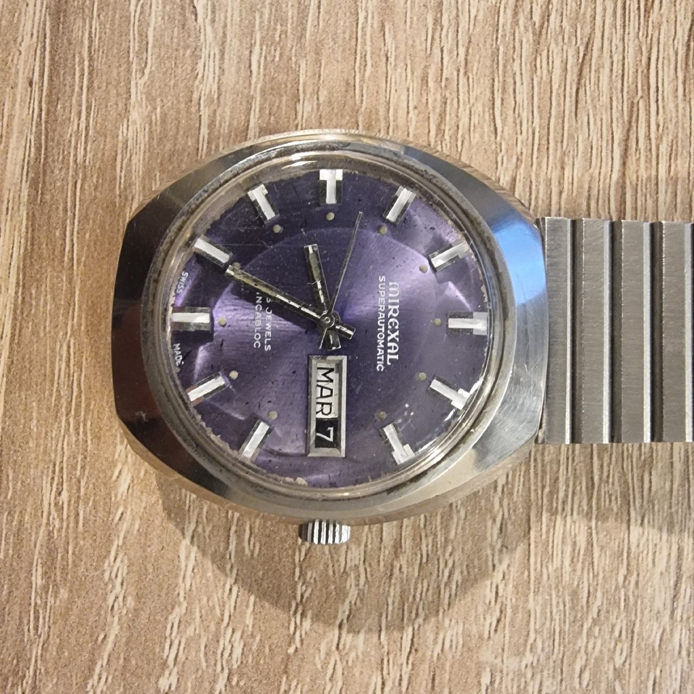 Mirexal Montres: Montre Mirexal Superautomatic – D'occasion à Chessel par Helder77 1