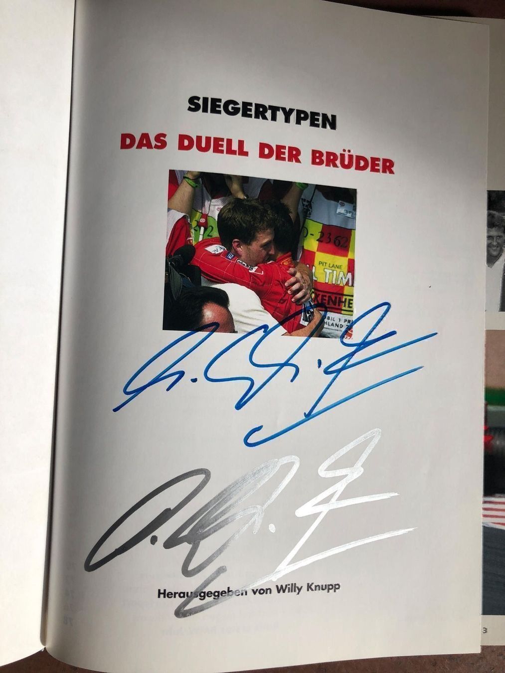 Autografi: Signiertes Buch Michael Schumacher – Usato da rafz venduto da Ttt0071 1