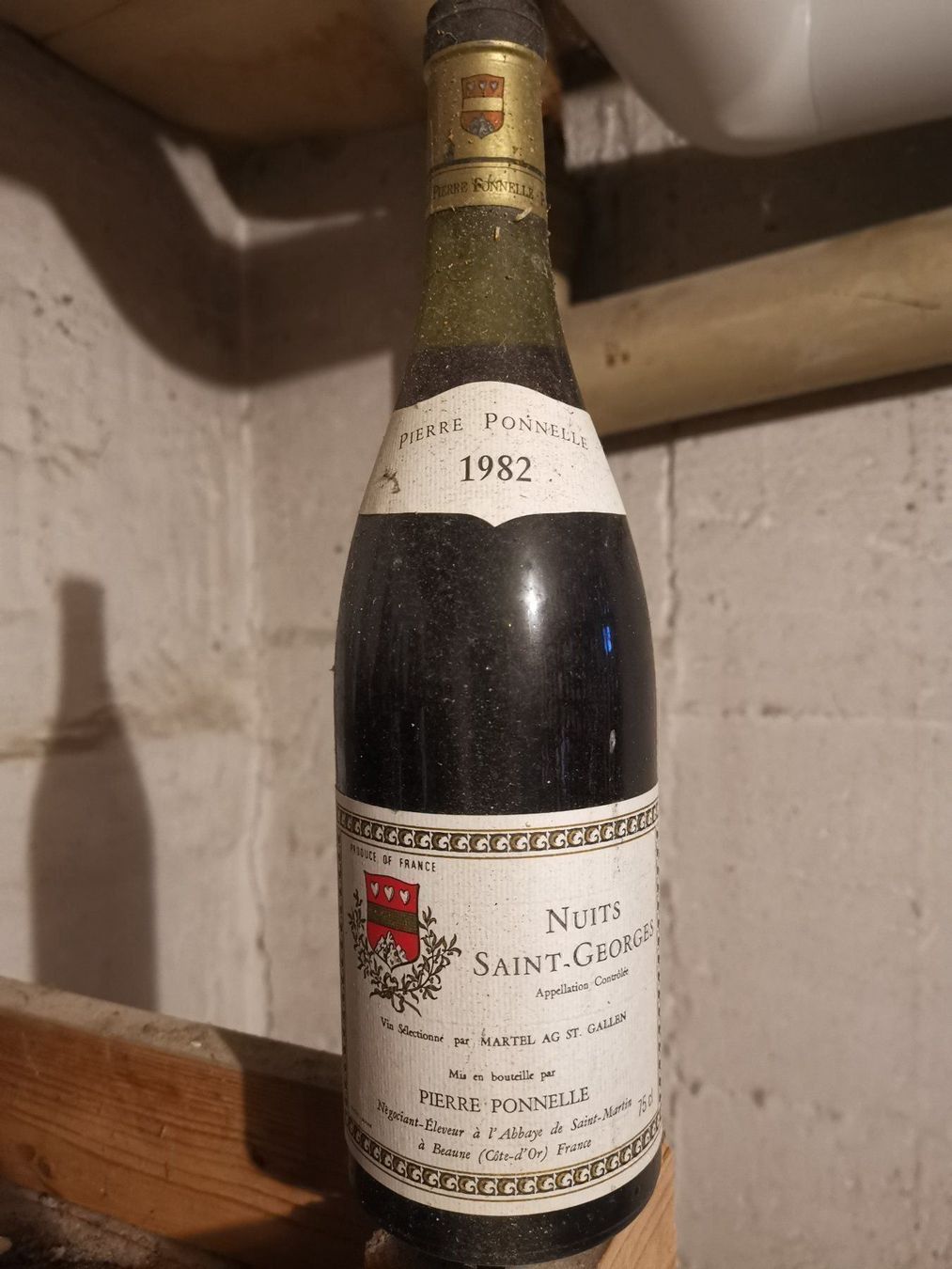 Wein: Nuits-Saint-Georges 1982 Pierre Ponnelle – Neu (gemäss Beschreibung) aus Winterthur von Benz420