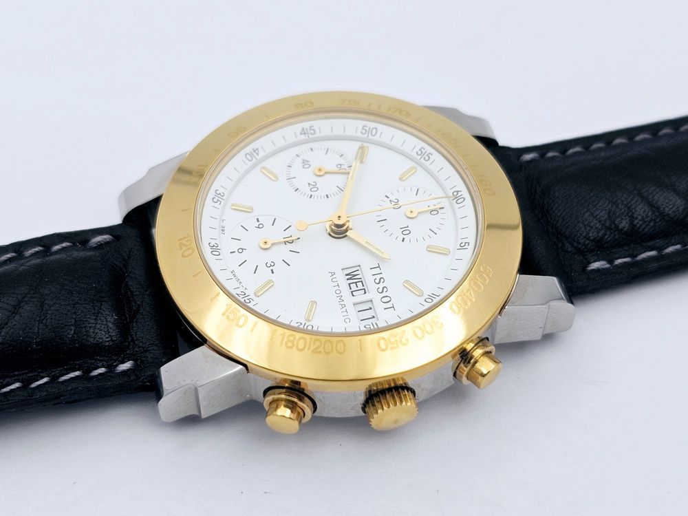 Tissot L.397 Automatik Chronograph Armbanduhr Herrenuhr (Gebraucht) in ...
