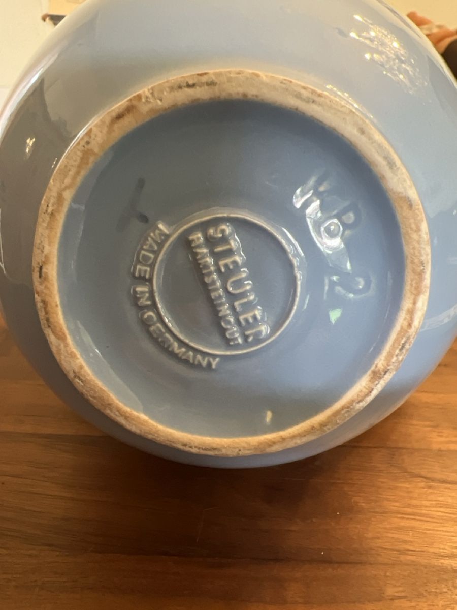 Teiere: Blaue Kaffeekanne/Teekanne Keramik – Nuovo (secondo la descrizione) da Altdorf UR venduto da JanAil 1