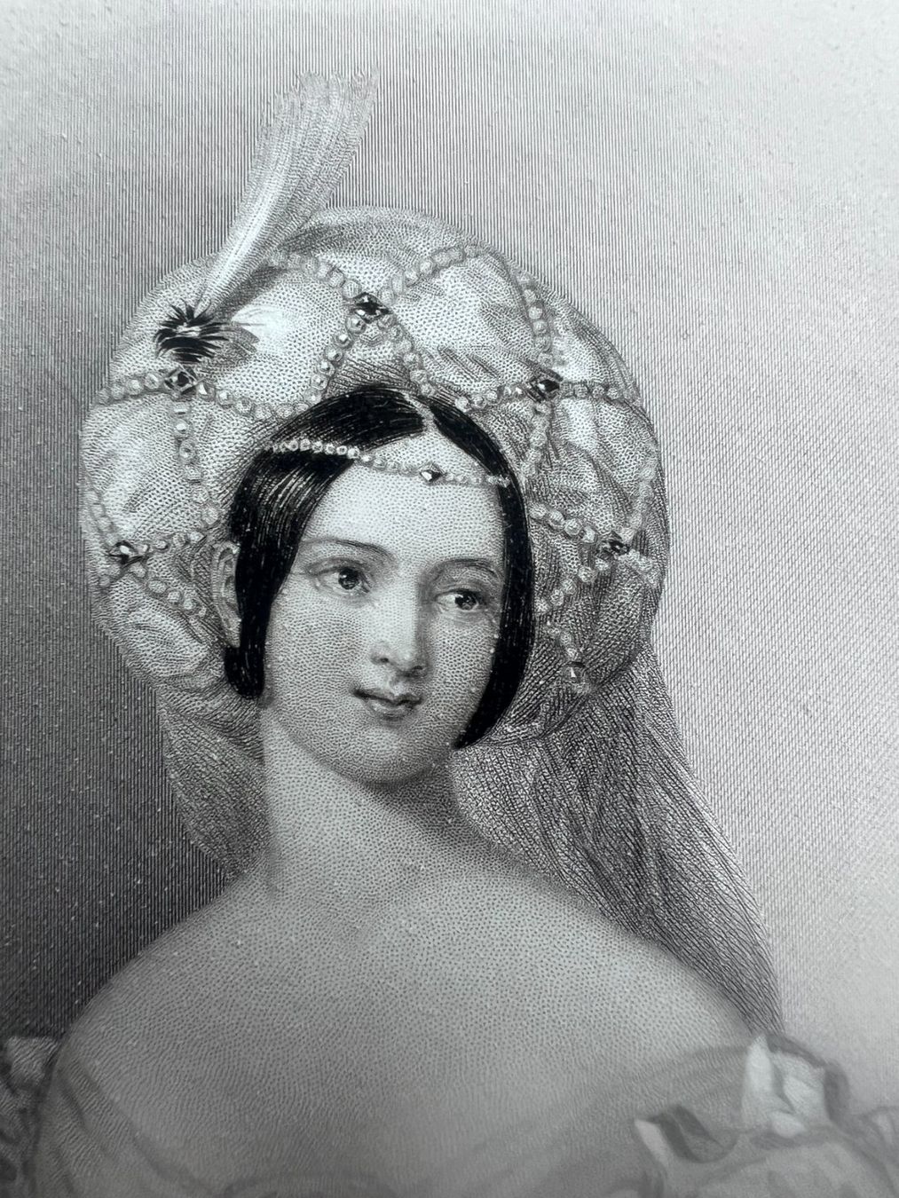 Incisioni: Gravure ancienne, Dame à l'éventail. – Usato da Savigny venduto da ron_q529 6