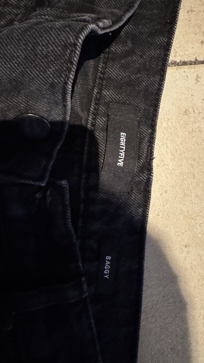 Jeans: EIGHTYFIVE Jeans, Schwarz, Baggy, Grösse 30 – Gebraucht aus winikon von lfisch04 1