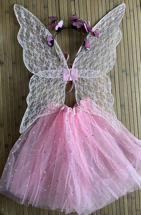 Einhorn Flügel Kostüm Für Mädchen - Fee Prinzessin Flügel Für Halloween & Party