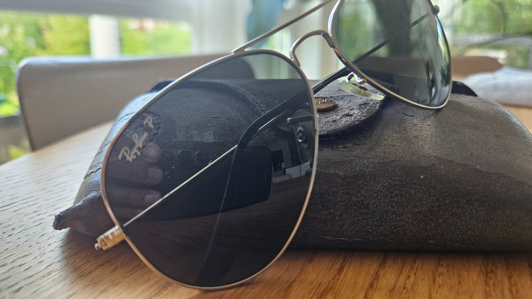 Ray-Ban Occhiali & Lenti: Ray Ban Aviator Classic Polarisiert – Usato da Biel-Benken BL venduto da Nadeto_85