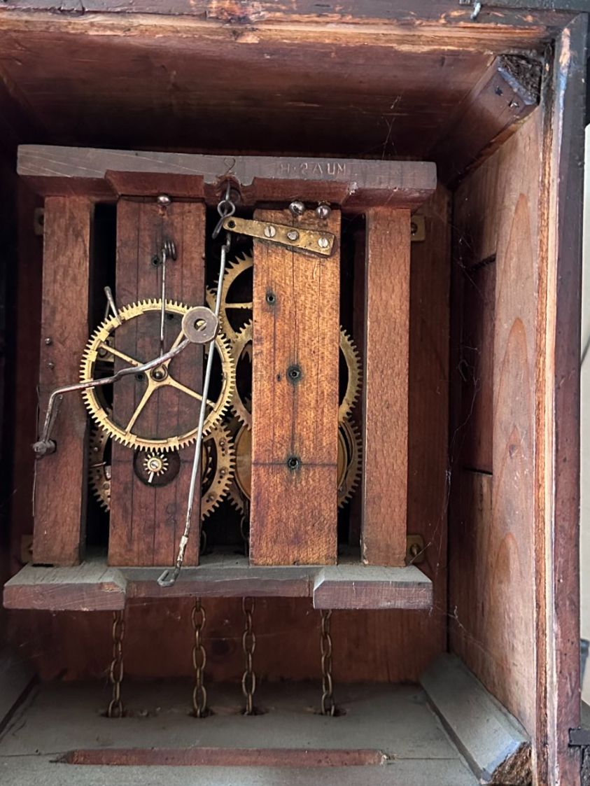 Orologi da terra & Orologi da parete: Schöne antike Biedermeie Uhr – Usato da Mühlethal venduto da Buntfarbe 1