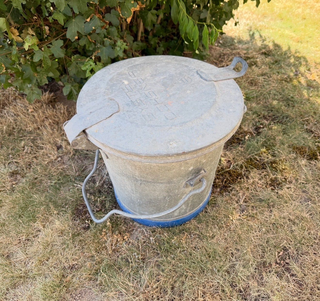 Ochsner Poubelles: Ochsnerkübel Abfalleimer Zink – D'occasion à Gerlafingen par sternrose 1