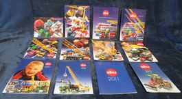 12 CATALOGUES SIKU 1993-94-95-96-97-98-99-06-09-10-11-12
