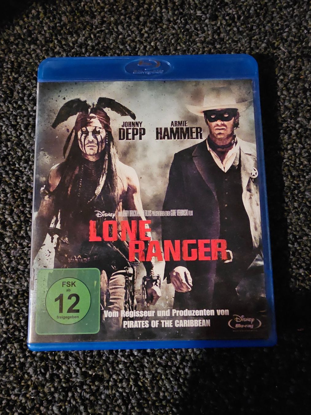 Tutti i DVDs: Lone Ranger Blu-ray Depp Hammer – Usato da Ruswil venduto da jan_bxl5