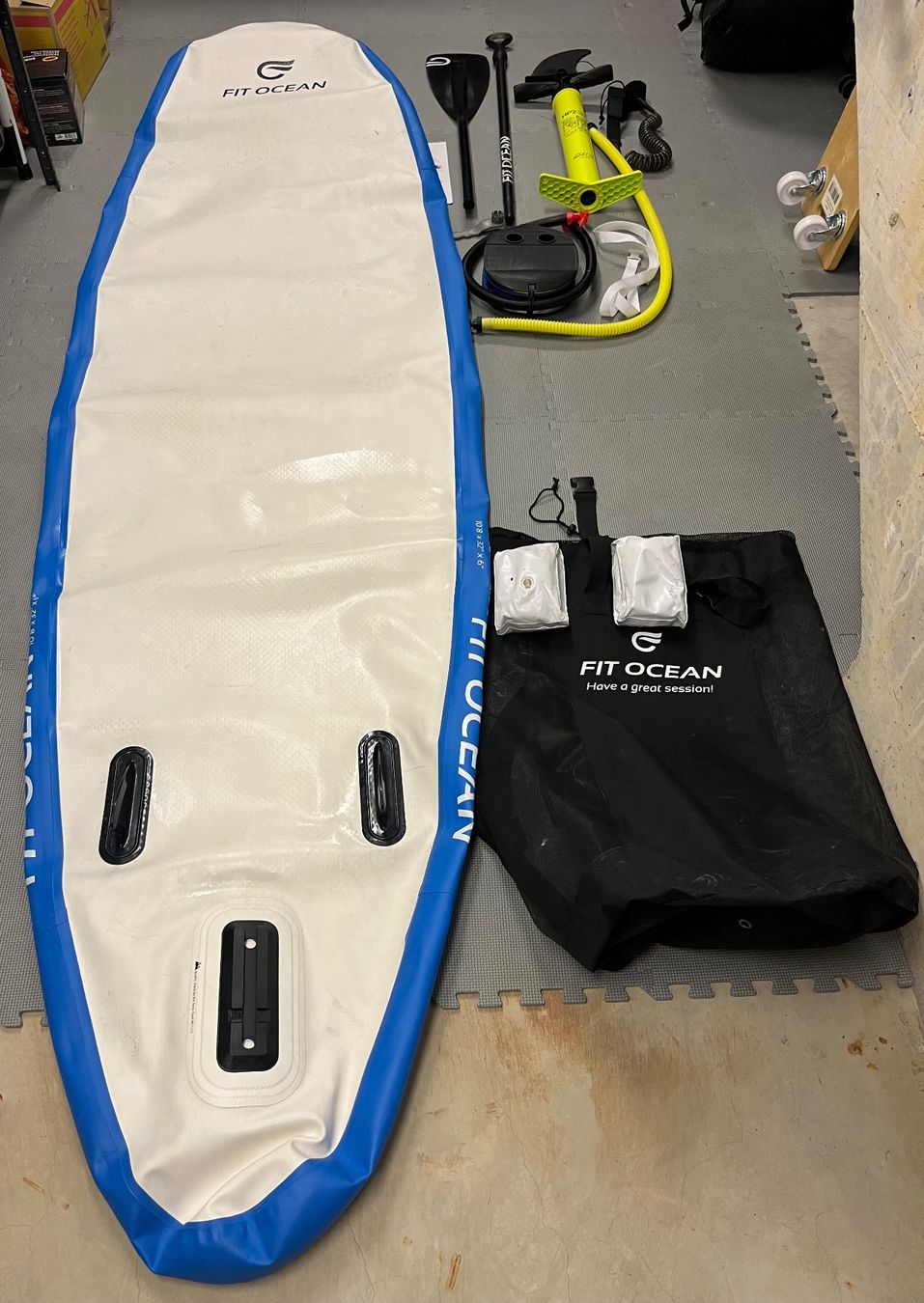 Tavole da surf e di nuoto: Fit Ocean Magic Glide SUP Board Set gebraucht – Usato da Stäfa venduto da cocsli88 4