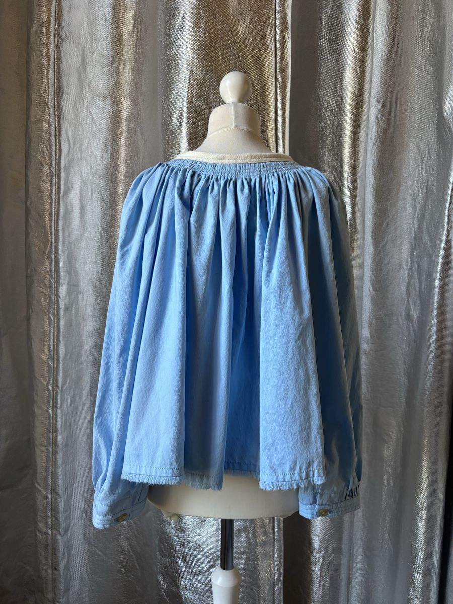 Forte Forte Giacche: FORTE FORTE Jacke Bluse Hellblau Gr. 2 (S/M) – Nuovo (secondo la descrizione) da Ottoberg venduto da toomanydresses 3
