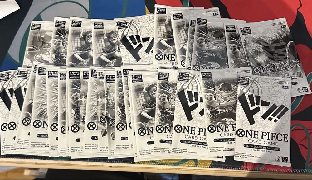 One Piece Karten Spiel TP packs and special promo packs (Neu und ...