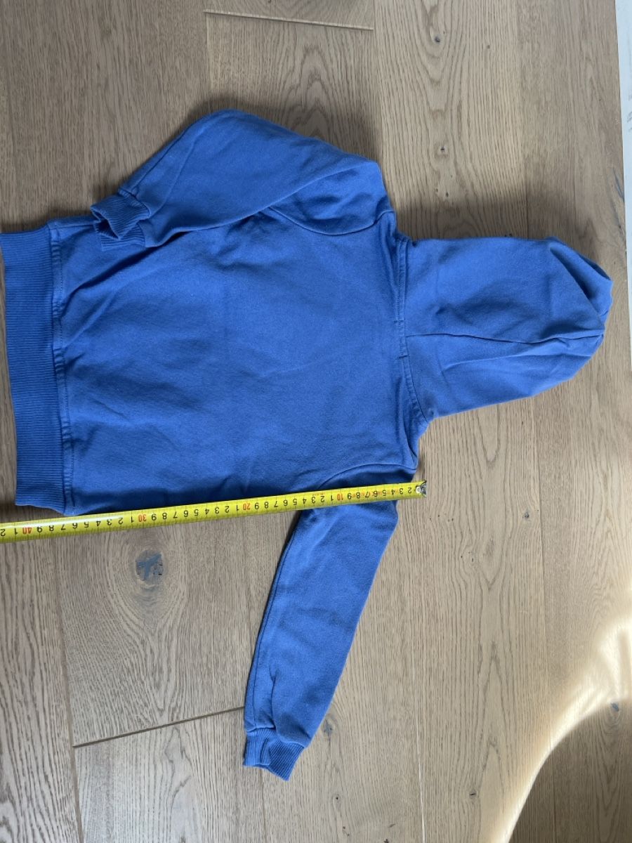 Maglioni & Felpe: Blauer Kapuzenpullover Gr. 92/98 - Safari Weltraum – Usato da Oensingen venduto da katepe 3