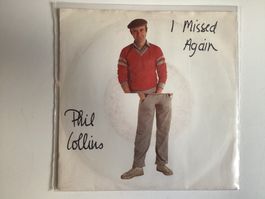 Phil Collins Single - I Missed Again