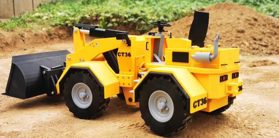Modellismo RC: RC MINI RADLADER - CT36 - 1:14 Bausatz – Nuovo e nell'imballaggio originale da Altdorf UR venduto da modellbau-widmer 1