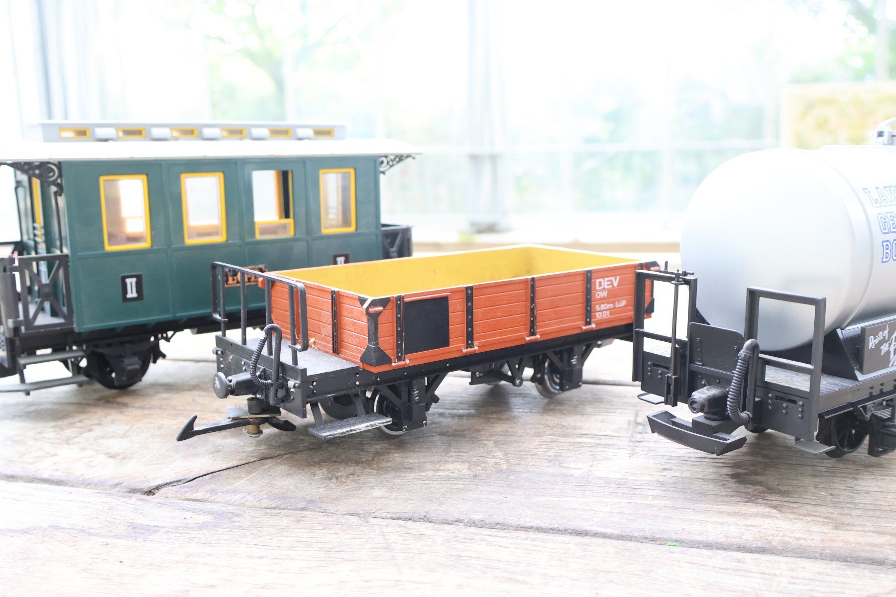LGB Modellini di ferrovie: LGB 3 x Wagen – Usato da Winterthur venduto da Monstera 2