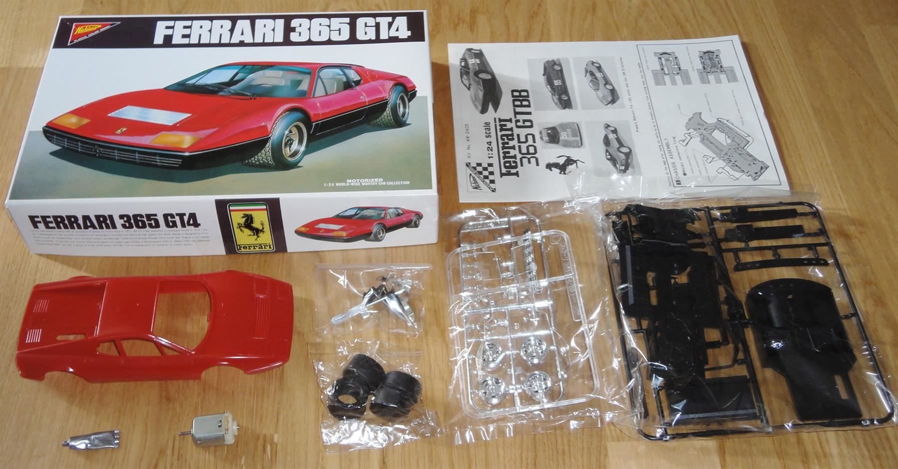 Kit di modellismo & Modellini statici: NICHIMO FERRARI 365 GT4 1:24 – Nuovo (secondo la descrizione) da Frümsen venduto da Malibu69 1
