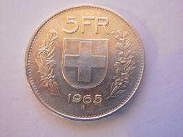 5 Fr. 1965 silber