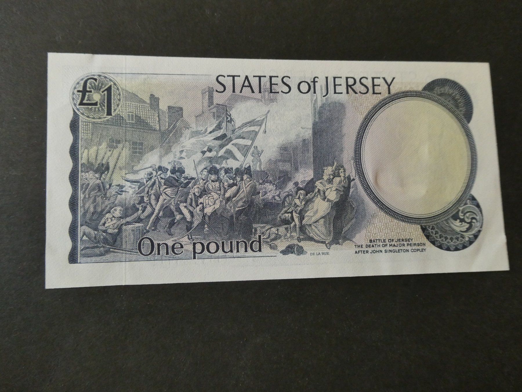 Billets de banque: Jersey, 1 Pound   ungefaltet – D'occasion à Hinterforst par Rohusri 1