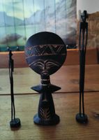 Afrikanische Holzskulpturen - Fruchtbarkeitspuppe (Aschanti)