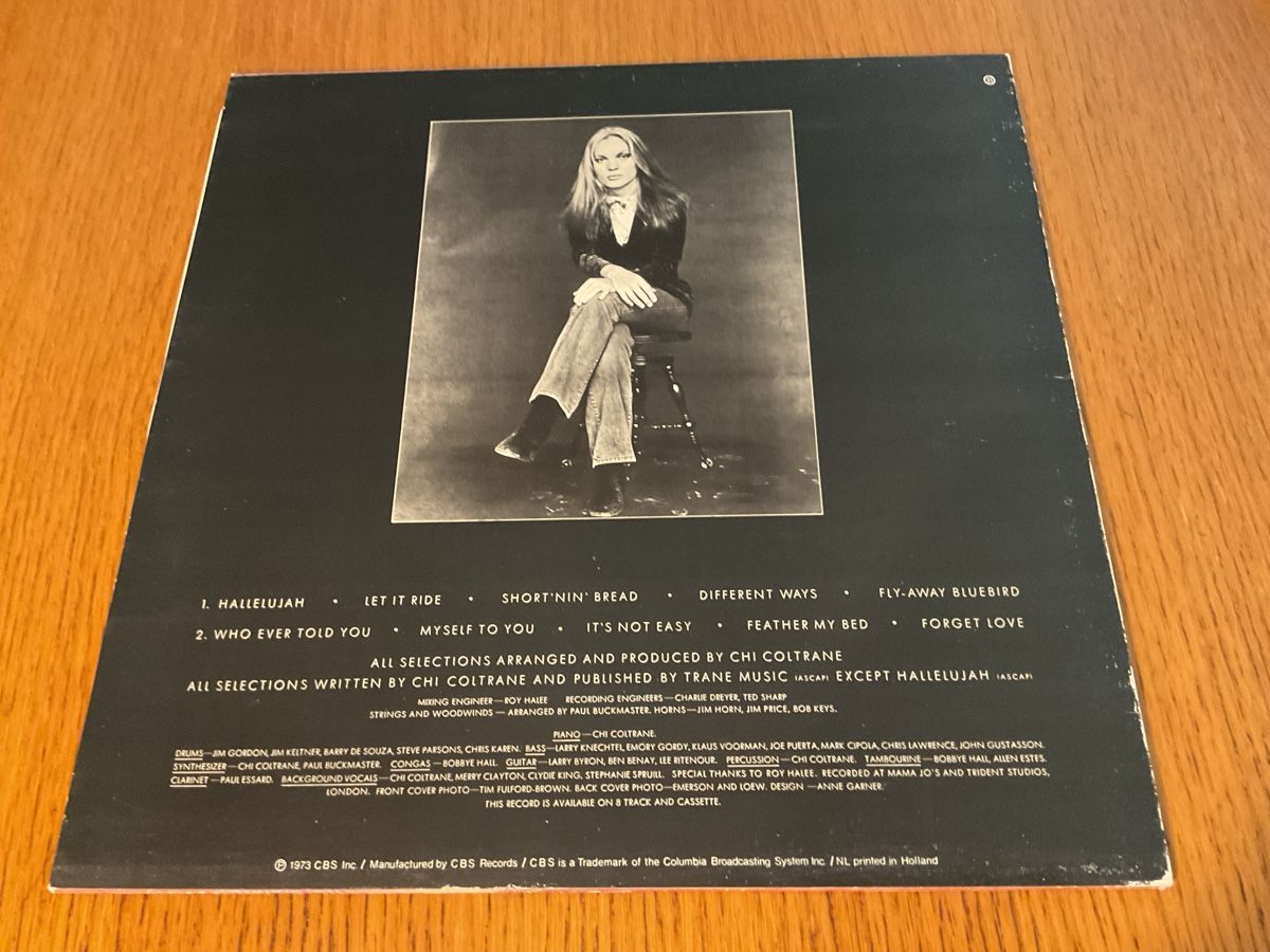 Dischi in vinile: Chi Coltrane - Let It Ride CBS Schallplatte 1973 – Usato da Steinach venduto da Quarkie 1