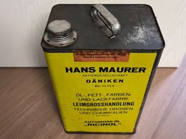 alter RICINOL Ölkanister 10lt., Hans Maurer Däniken b. Olten