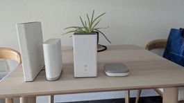 Swisscom Internet Box Set 4 Geraete gebraucht weiss