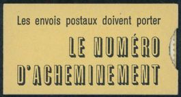1967 - Automaten Ticket - Markenheftchen - Postgeschichte
