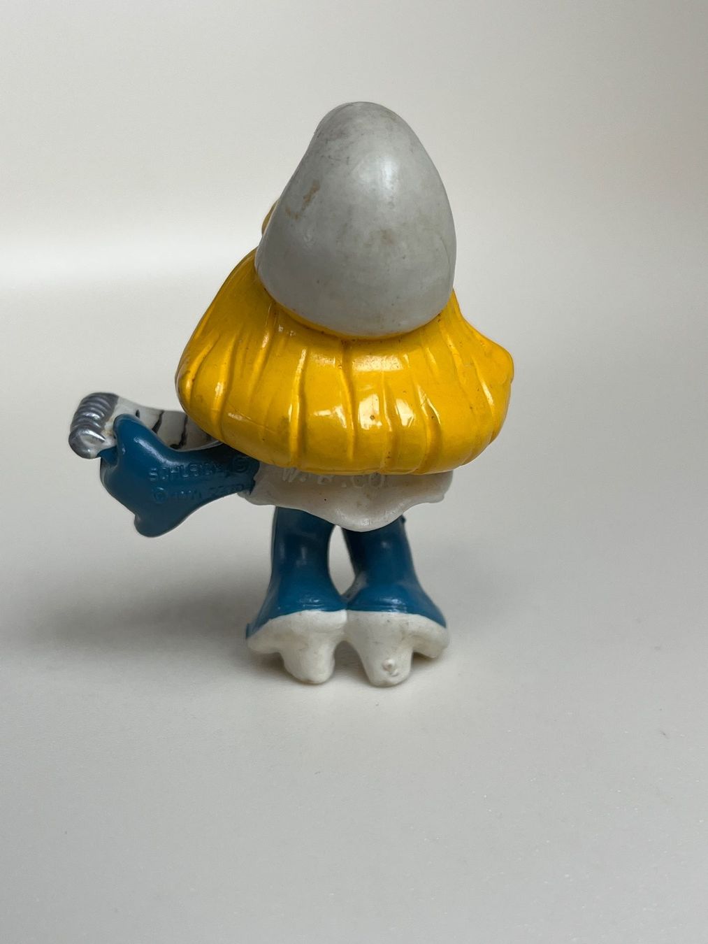Statuette: Schlumpfine mit Stift und Notizblock – Usato da Winterthur venduto da Wusa01 2